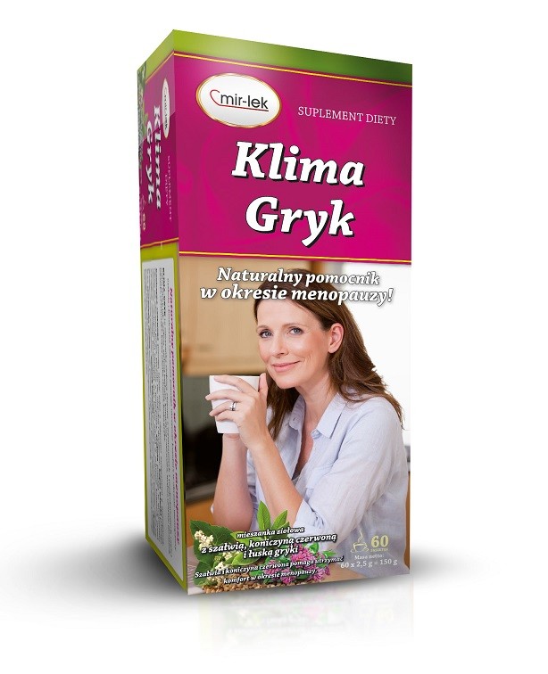 Klima Gryk Menopauza Suplement Diety 60 Saszetek 150 G Mir Lek Drogeria Ekologicznapl 9829