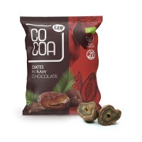 Daktyle w surowej czekoladzie, BIO, 70 g, COCOA